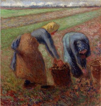卡米耶 畢沙羅 Potato Harvest 卡米耶 畢沙羅 Potato Harvest